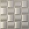 Ekena Millwork 19 5/8in. W x 19 5/8in. H Baile EnduraWall Decorative 3D Wall Panel Covers 2.67 Sq. Ft. WP20X20BABAL - alternate 1